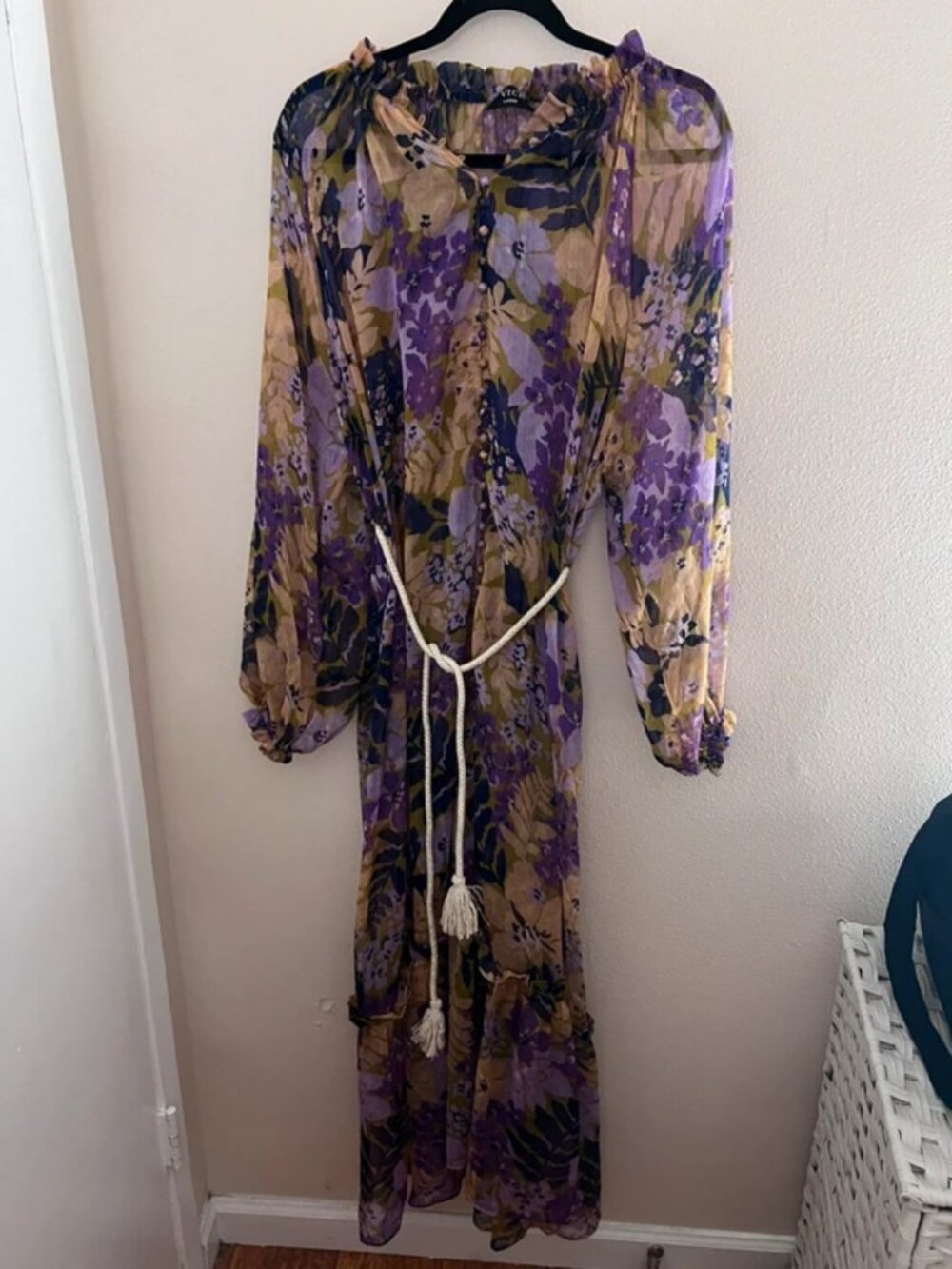 Vici Floral midi dress